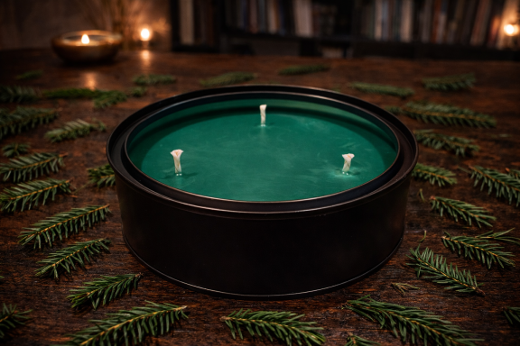 Fir Tree - Large Lux Ethica London vegan and plant-based Fir Tree candle